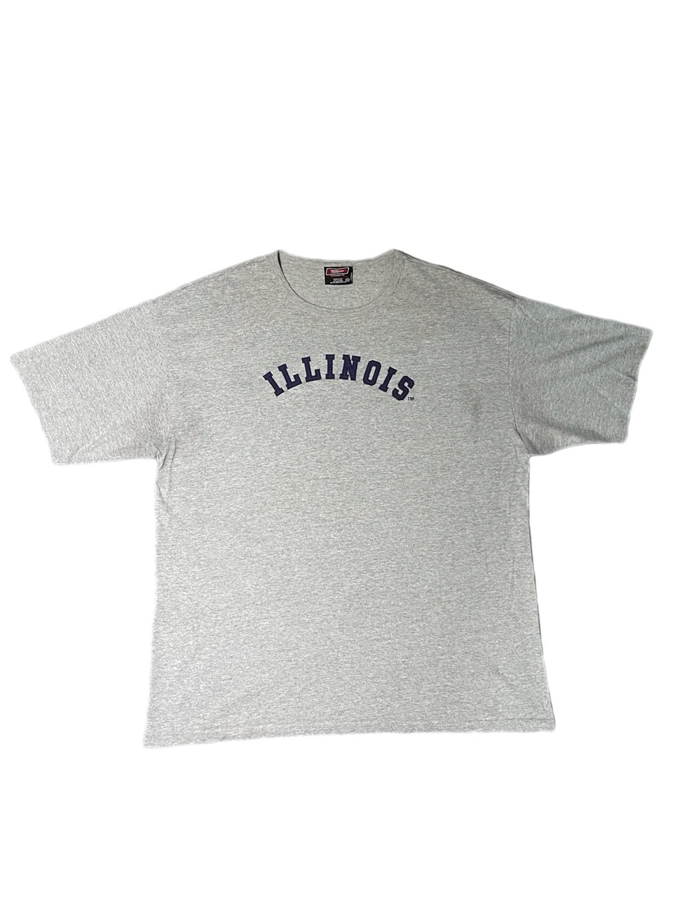 Vintage 90s Made in USA Tailgate Embroidered Illinois Tee